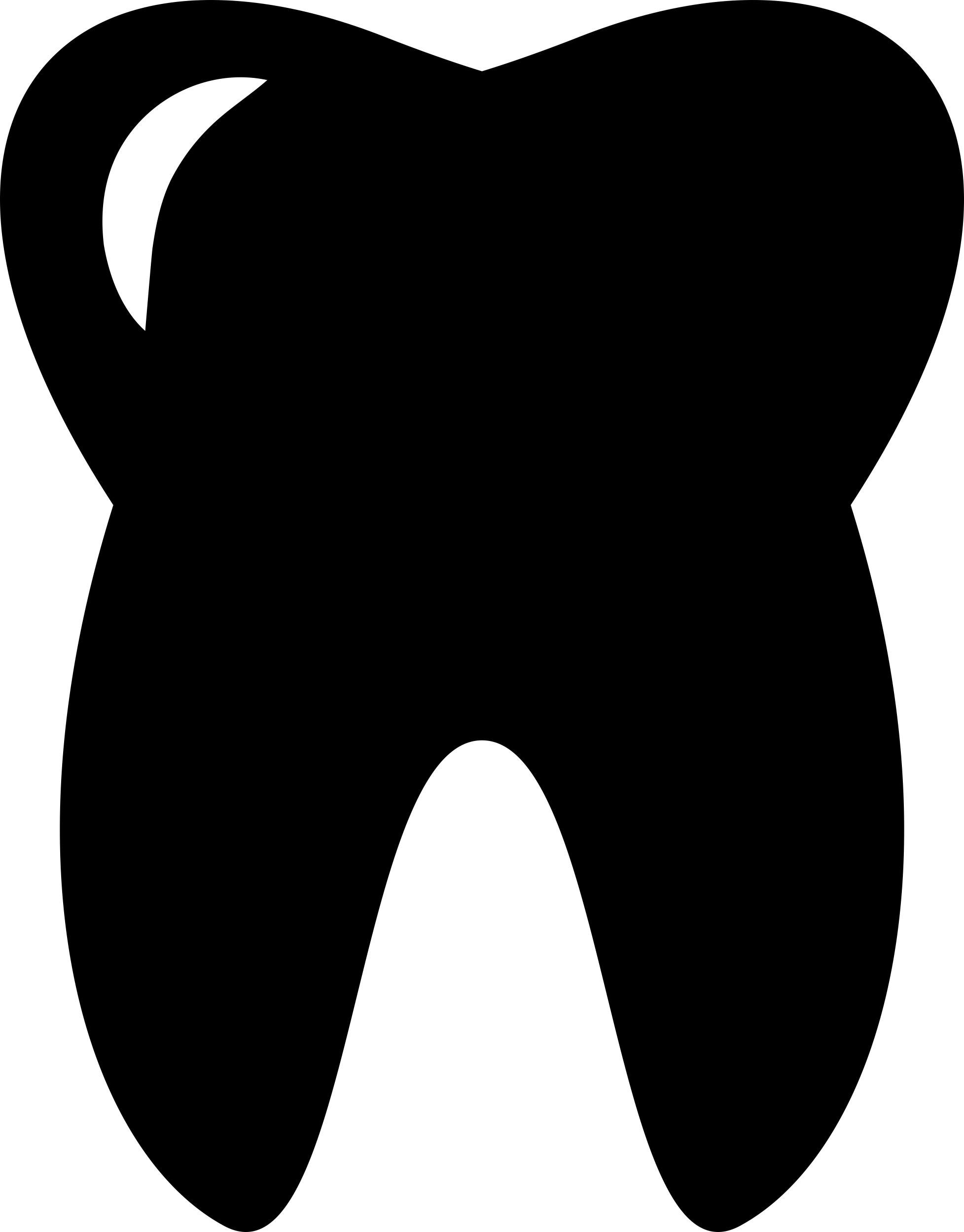 Molar Tooth Outline Drawing Svg Vector Free Vectors